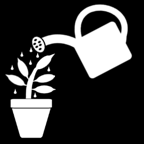 water the plants